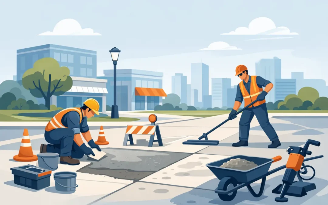 Commercial Concrete Sidewalk Repair Guide